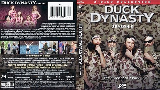 dvd cover Duck Dynasty Season 3