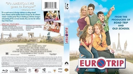 dvd cover Eurotrip
