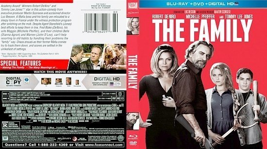 dvd cover The Family