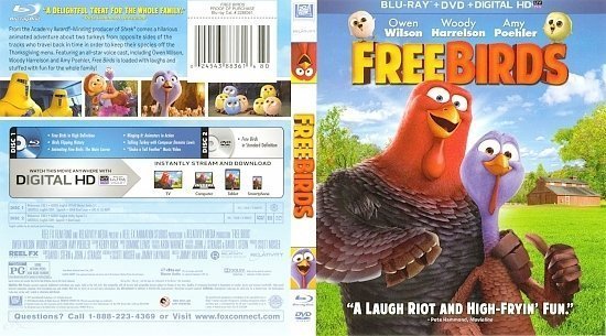 dvd cover Free Birds