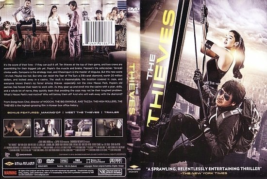dvd cover The Thieves