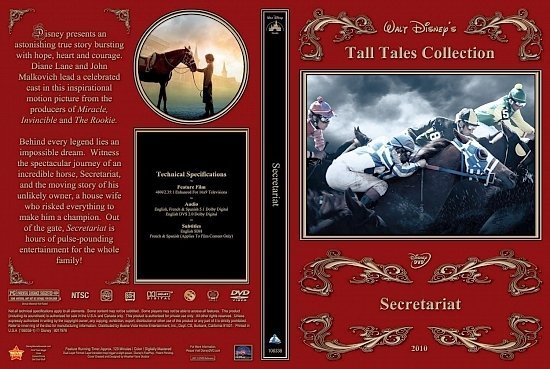 dvd cover Secretariat2