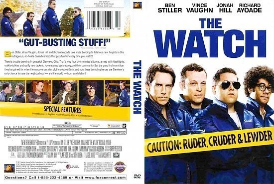 dvd cover The Watch