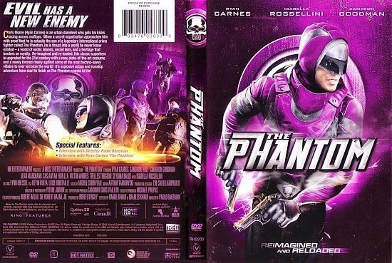 dvd cover The Phantom