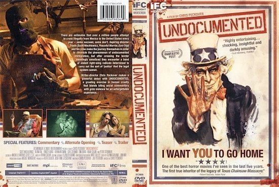 dvd cover Undocumented