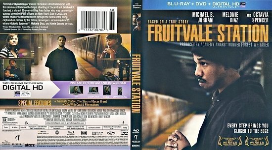dvd cover Fruitvale Station