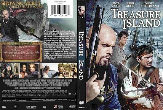 dvd cover Treasure Island (2012)