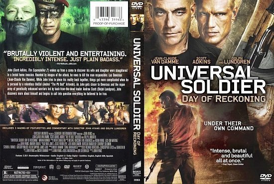 dvd cover Universal Soldier Day Of Reckoning