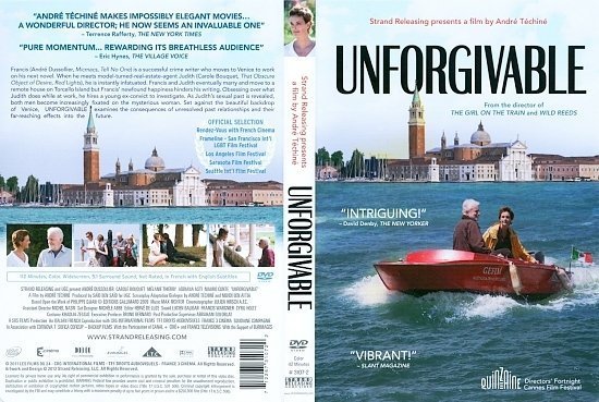 dvd cover Unforgivable