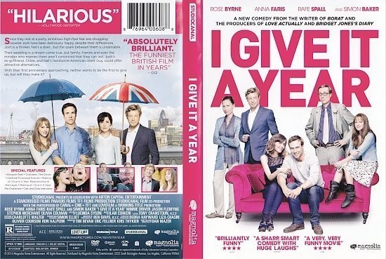 dvd cover I Give It A Year R1