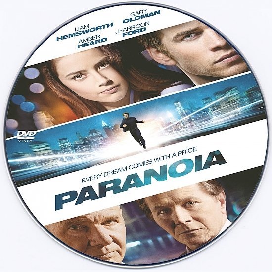 dvd cover Paranoia Custom CD Cover