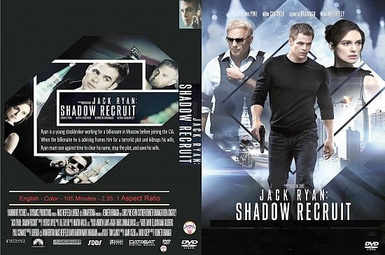 dvd cover Jack Ryan: Shadow Recruit
