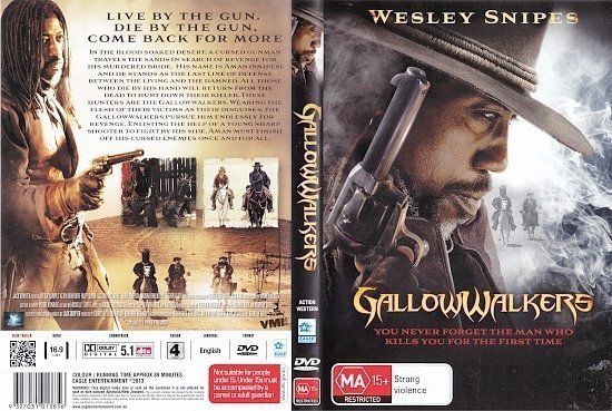 dvd cover Gallowwalkers R4