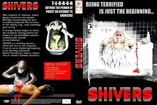 dvd cover Shivers