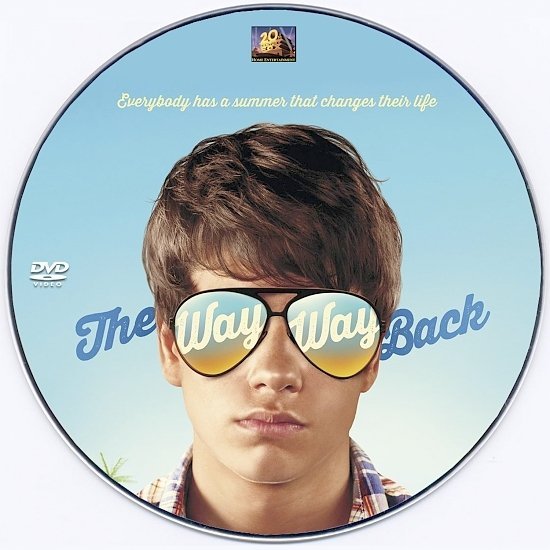 dvd cover The Way Way Back Custom CD Cover