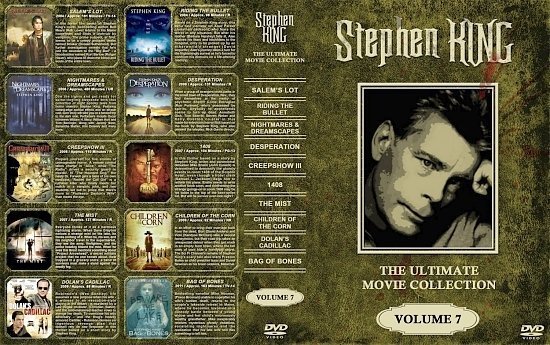 dvd cover Stephen King Collection Volume 7