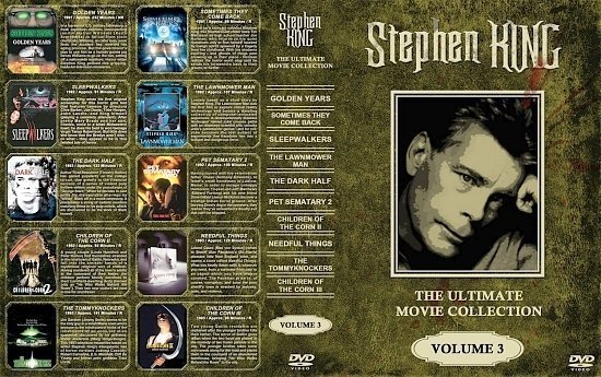 dvd cover Stephen King Collection Volume 3