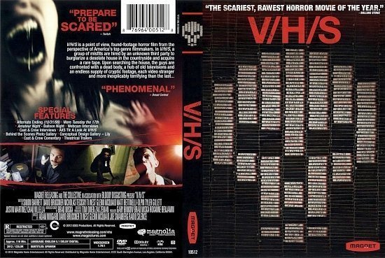 dvd cover VHS V/H/S