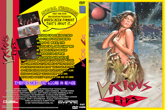 dvd cover Vicious Lips Version 2