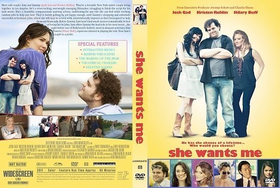 dvd cover She Wants Me