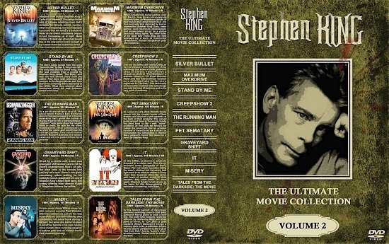 dvd cover Stephen King Collection Volume 2