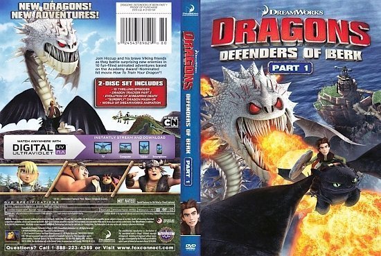 dvd cover Defenders Of Berk