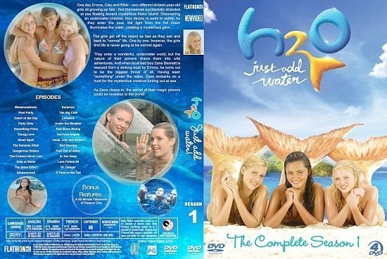 dvd cover H2O: Just Add Water Season 1