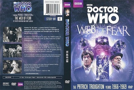 dvd cover Doctor Who The Web Of Fear