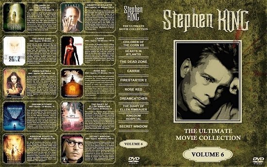 dvd cover Stephen King Collection Volume 6