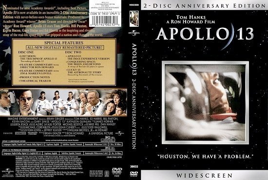dvd cover Apollo 13 Anniversary Edition
