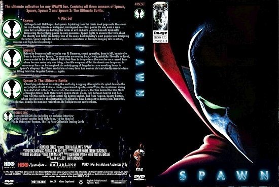 dvd cover Spawn