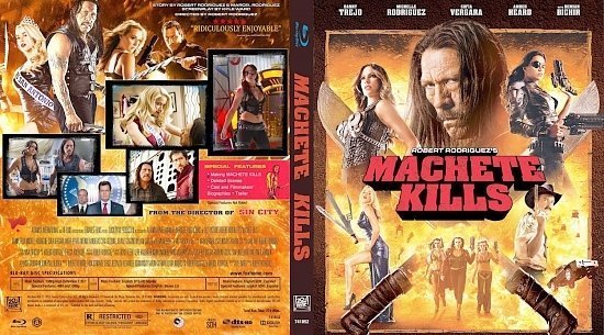 dvd cover Machete Kills