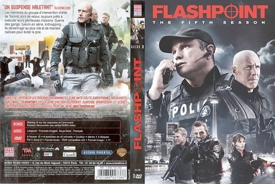 dvd cover flashpoint season 5