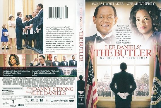 dvd cover Lee Daniels' The Butler R1
