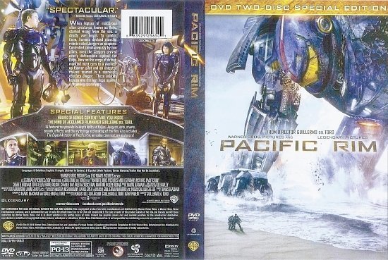 dvd cover Pacific Rim R1