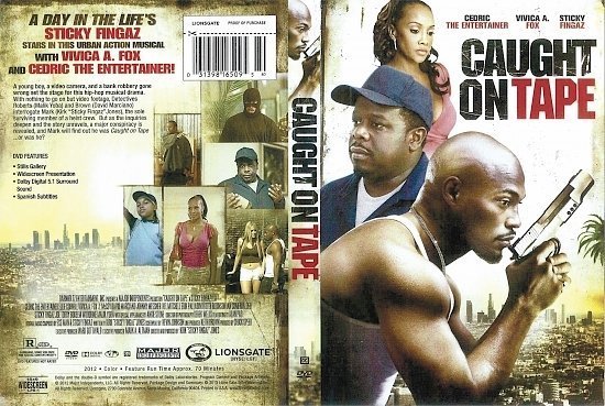 dvd cover Caught on Tape R1