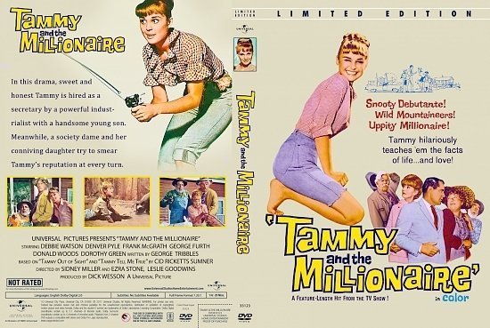 dvd cover Tammy And The Millionaire