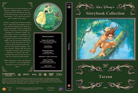 dvd cover Tarzan 2005