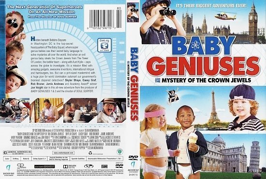 dvd cover Baby Geniuses And The Mystery Of The Crown Jewels