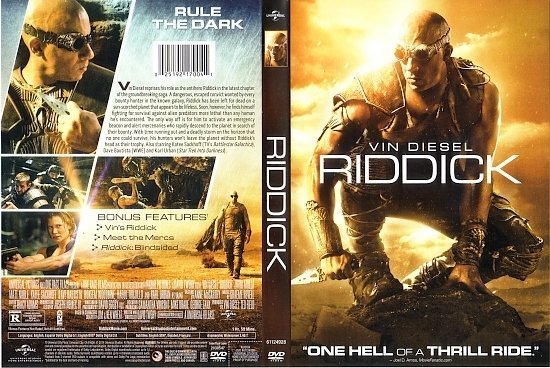 dvd cover Riddick R1