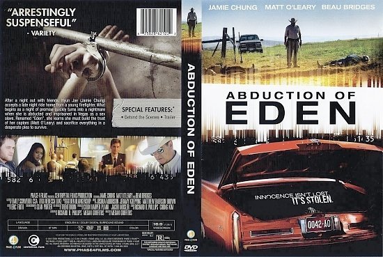 dvd cover Abduction Of Eden R1