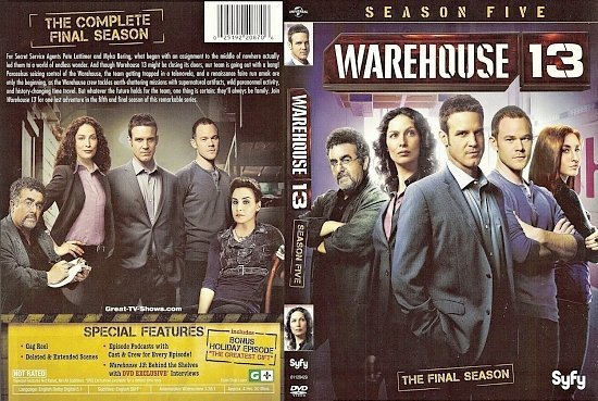 dvd cover Warehouse 13