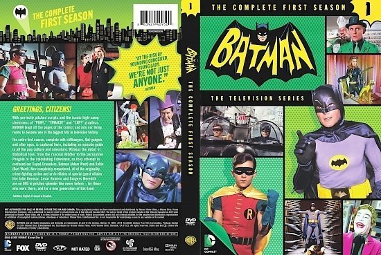 dvd cover Batman Season 1