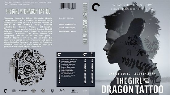 dvd cover The Girl With The Dragon Tattoo The Criterion Collection