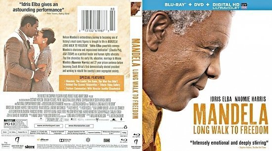 dvd cover Mandela Long Walk To Freedom