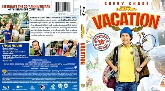 dvd cover National Lampoon's Vacation