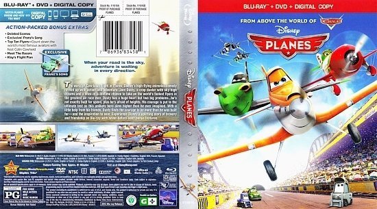 dvd cover Planes