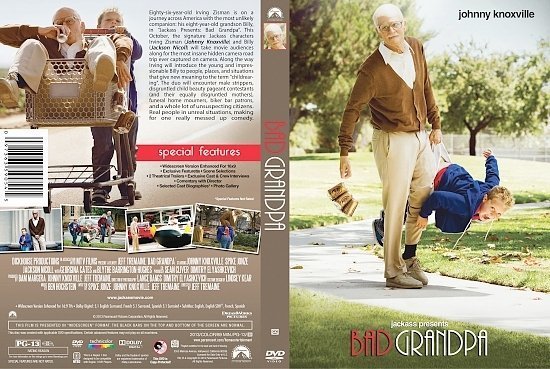 dvd cover Bad Grandpa R1