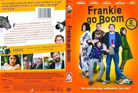 dvd cover Frankie Go Boom