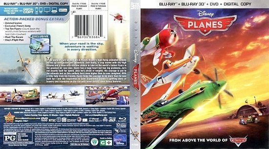 dvd cover Planes 3D